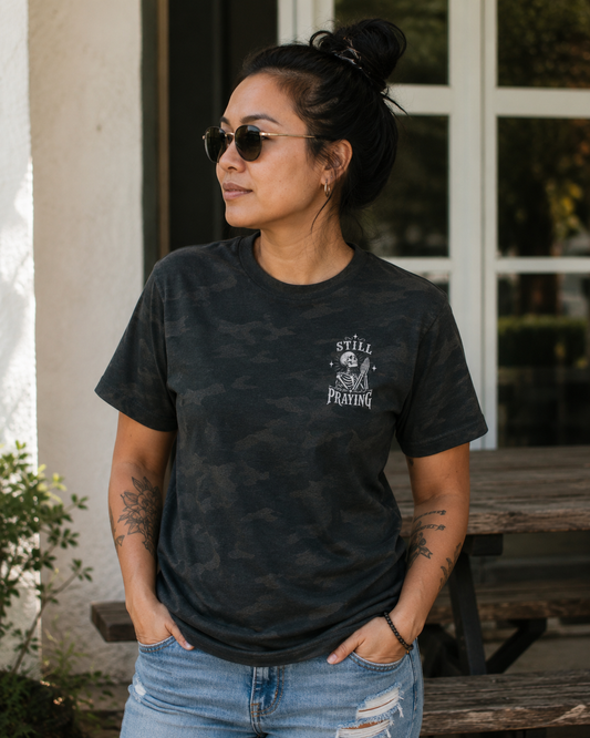 Still Praying for the Wisdom Short Sleeve Tee