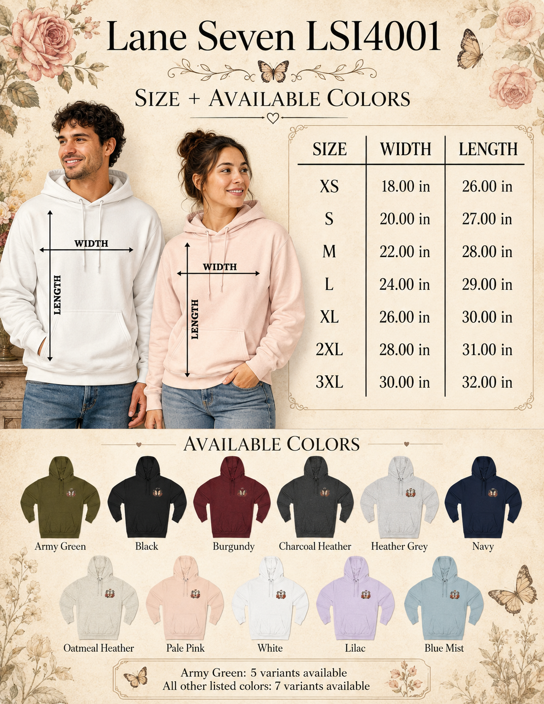 Absolute Principles Butterfly Hoodie | Recovery & Sobriety Unisex Pullover