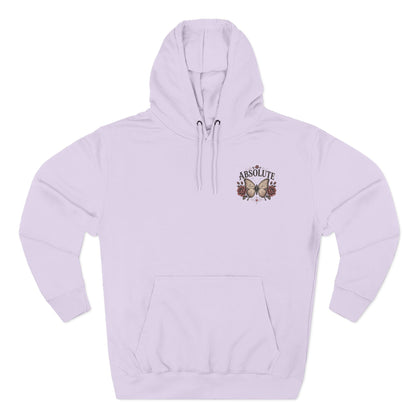 Butterfly & Roses Hoodie — "Absolute" Vintage Floral Graphic