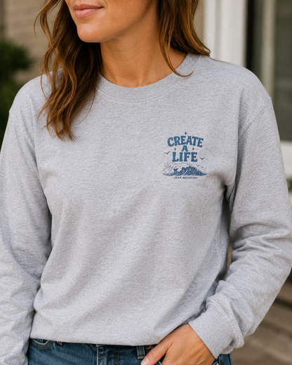 Create a Life Recovery Long Sleeve T-Shirt