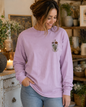 His Guidance, Our Peace Comfort Colors Long Sleeve Tee