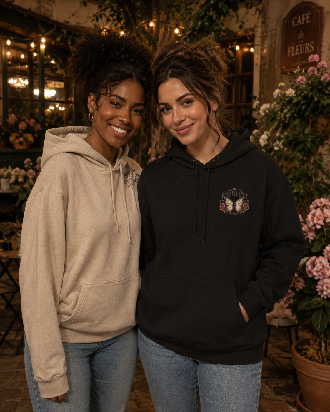Absolute Principles Butterfly Hoodie | Recovery & Sobriety Unisex Pullover