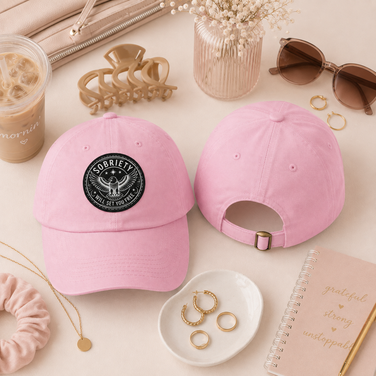 Sobriety Will Set You Free Dad Hat