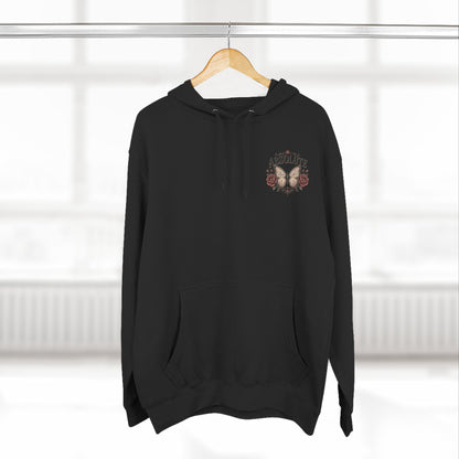 Butterfly & Roses Hoodie — "Absolute" Vintage Floral Graphic