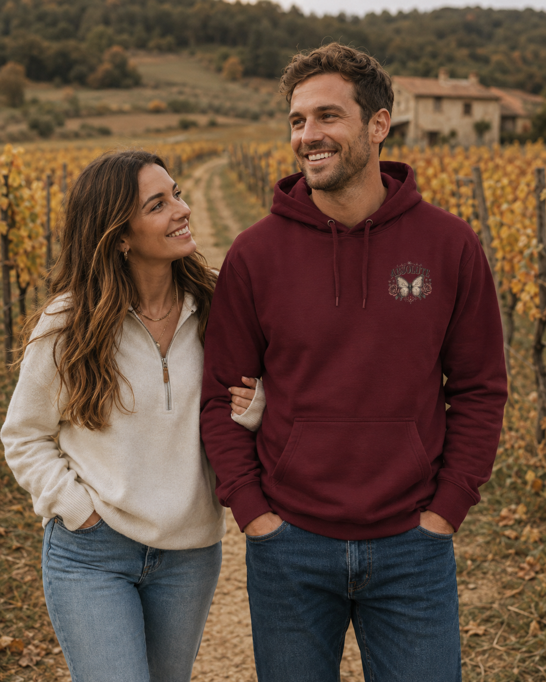 Absolute Principles Butterfly Hoodie | Recovery & Sobriety Unisex Pullover