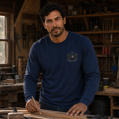 Redeemed Recovered Free Long Sleeve Tee