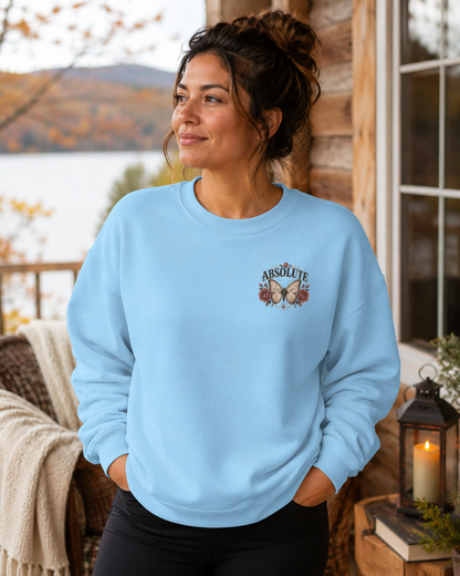 Absolute Principles Butterfly Crewneck Sweatshirt