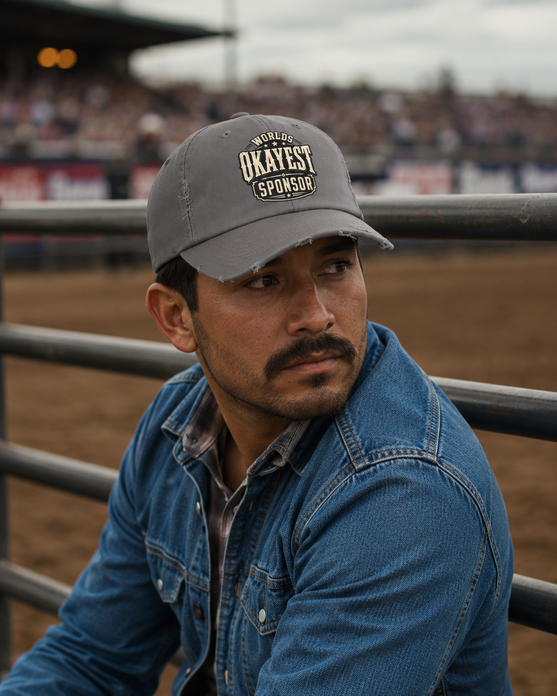 World’s Okayest Sponsor Hat | Funny Recovery Sponsor Gift