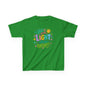 Let Your Light Shine Bright Kids T-Shirt | Inspirational Youth Tee