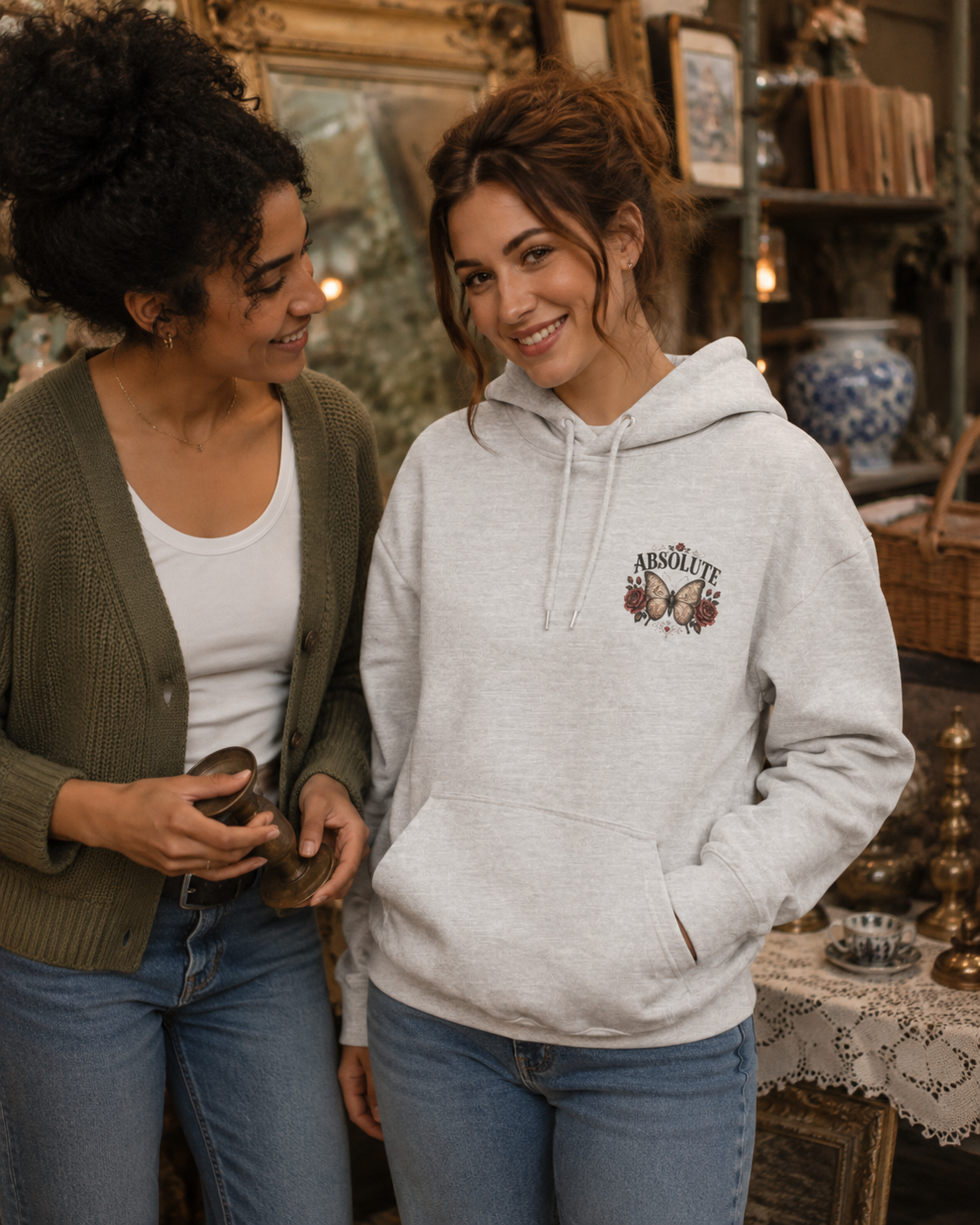 Absolute Principles Butterfly Hoodie | Recovery & Sobriety Unisex Pullover