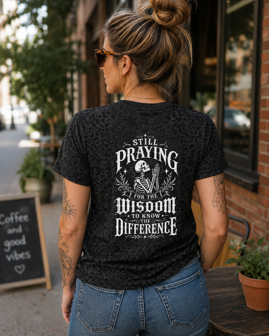 Still Praying for the Wisdom Short Sleeve Tee