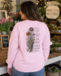 His Guidance, Our Peace Comfort Colors Long Sleeve Tee