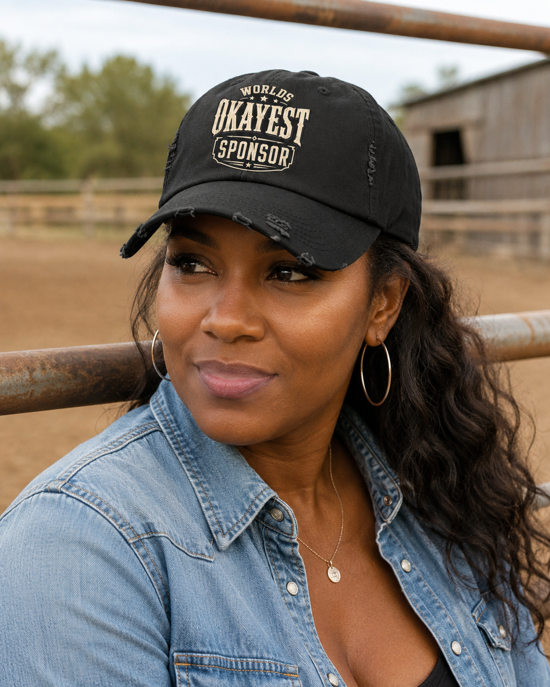 World’s Okayest Sponsor Hat | Funny Recovery Sponsor Gift