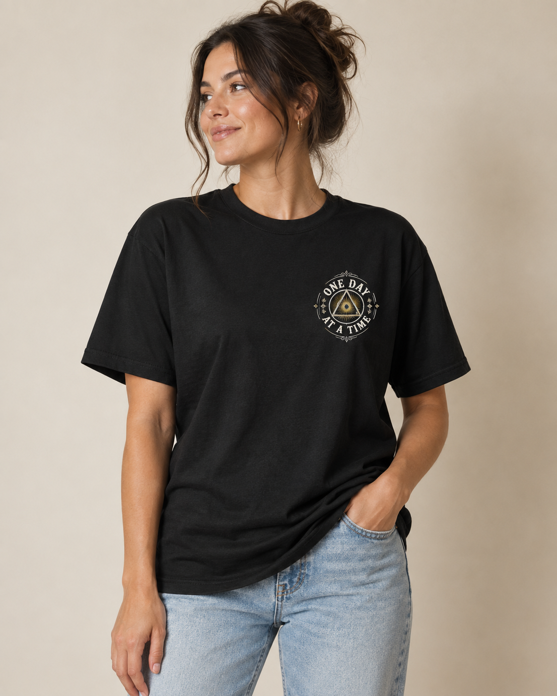 Original Miracles Happen Recovery Shop Throwback Tee
