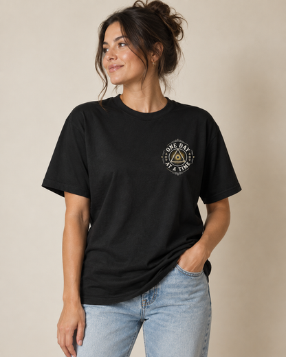 Original Miracles Happen Recovery Shop Throwback Tee