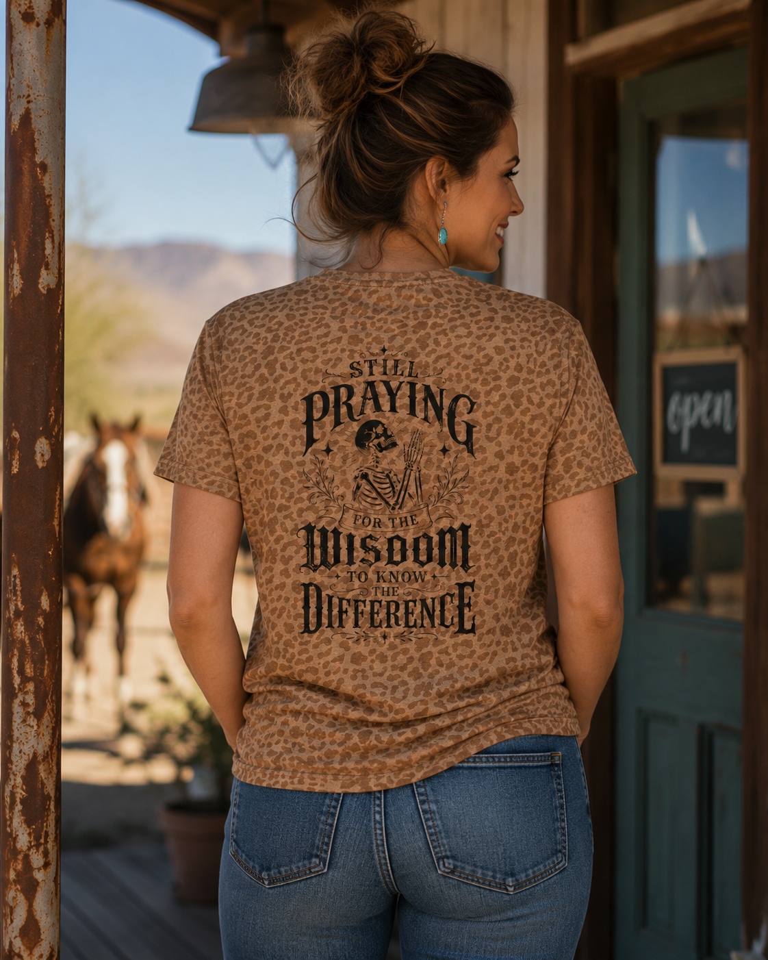 Still Praying for the Wisdom Short Sleeve Tee