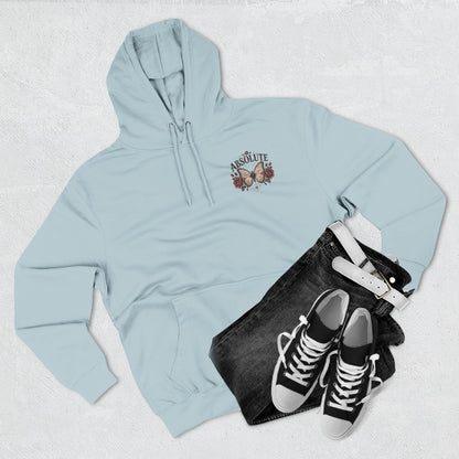 Butterfly & Roses Hoodie — "Absolute" Vintage Floral Graphic