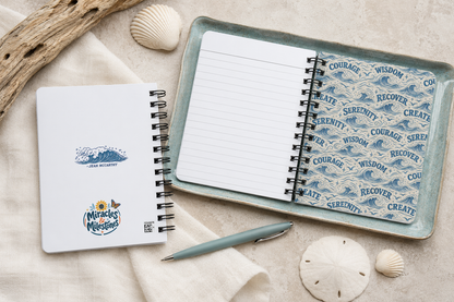 Recovery Quote Create a Life Spiral Notebook | Inspirational Journal