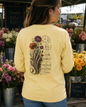 His Guidance, Our Peace Comfort Colors Long Sleeve Tee