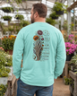 His Guidance, Our Peace Comfort Colors Long Sleeve Tee