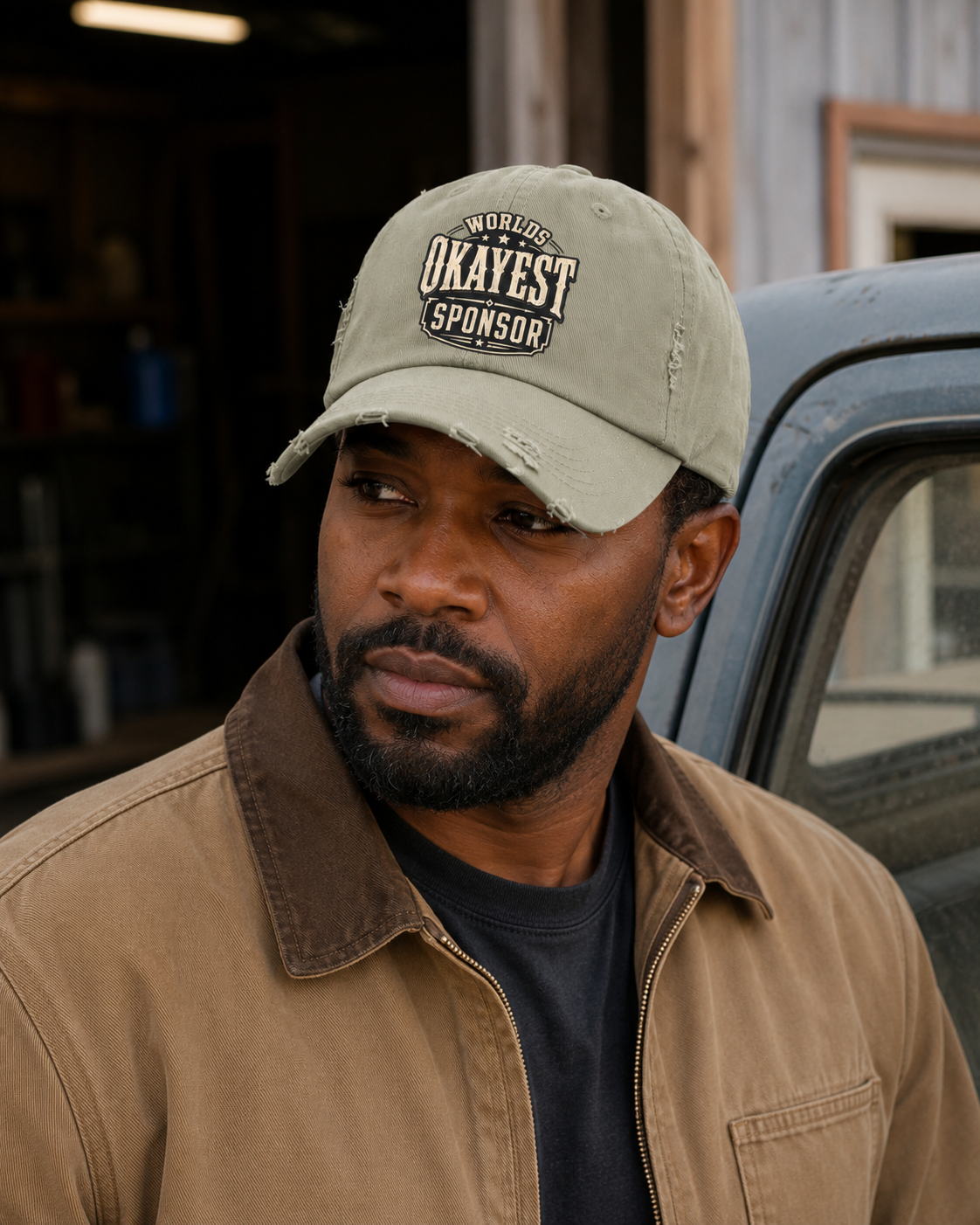 World’s Okayest Sponsor Hat | Funny Recovery Sponsor Gift