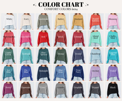 His Guidance, Our Peace Comfort Colors Long Sleeve Tee
