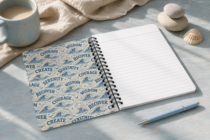 Recovery Quote Create a Life Spiral Notebook | Inspirational Journal