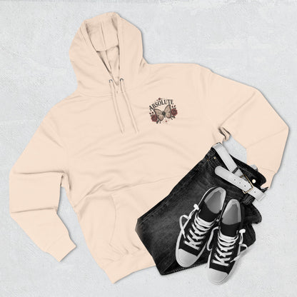 Butterfly & Roses Hoodie — "Absolute" Vintage Floral Graphic