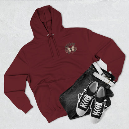 Butterfly & Roses Hoodie — "Absolute" Vintage Floral Graphic