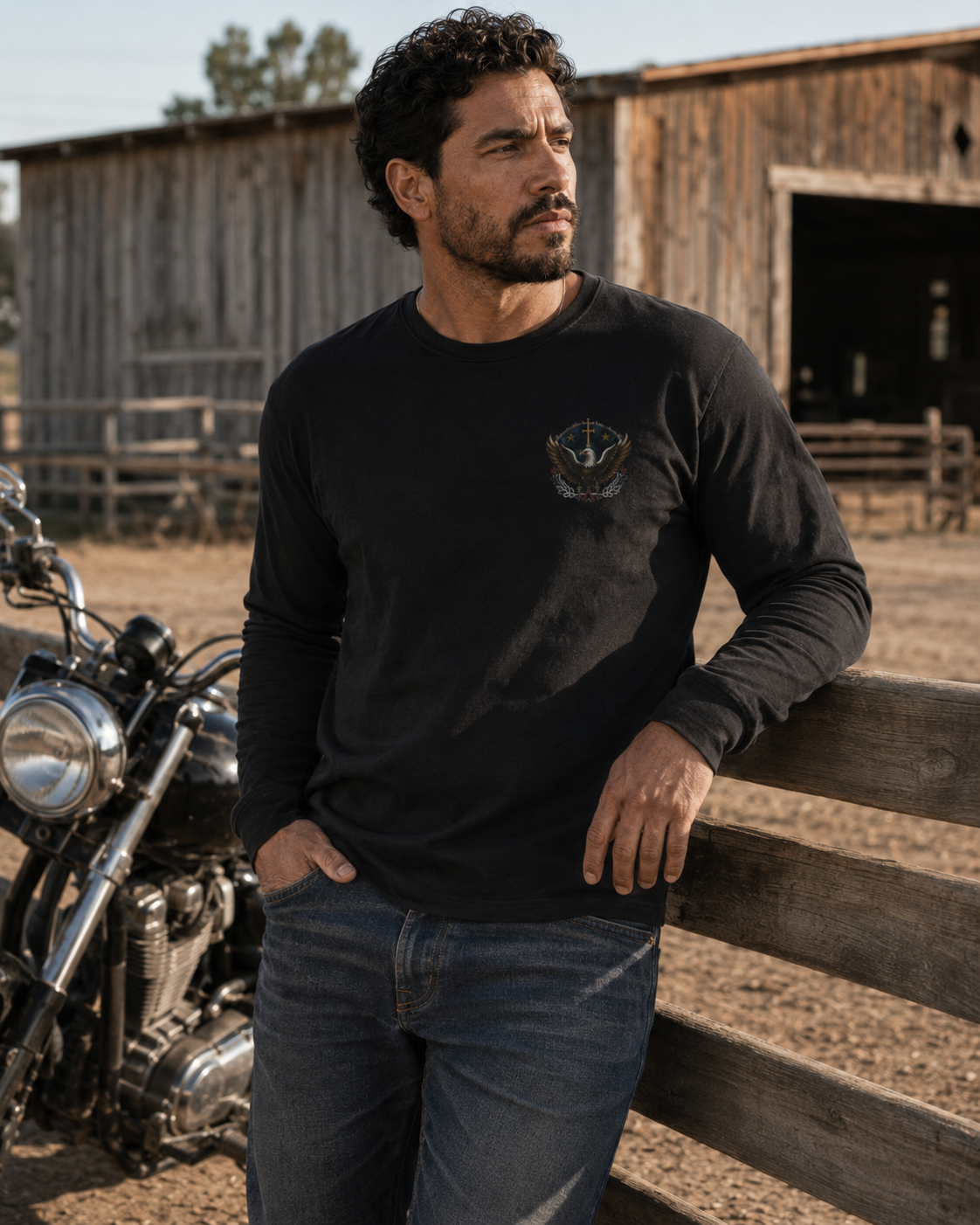 Redeemed Recovered Free Long Sleeve Tee