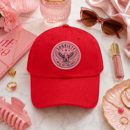 Sobriety Will Set You Free Dad Hat