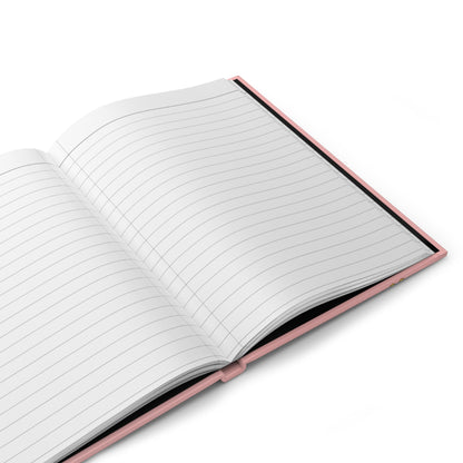 Floral Quote Hardcover Journal — "It rained in my mind... look at all the flowers"