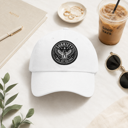 Sobriety Will Set You Free Dad Hat