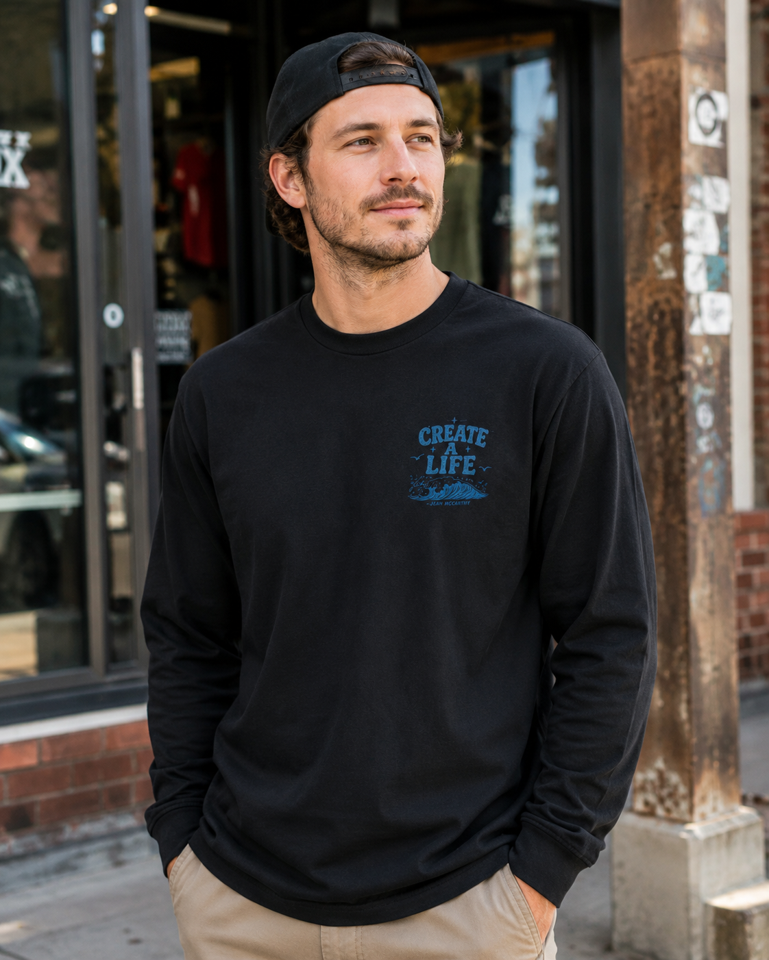 Create a Life Recovery Long Sleeve T-Shirt