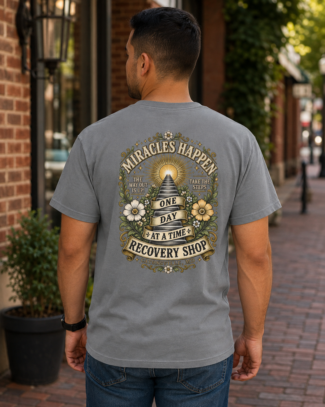 Miracles Happen 1996 Throwback Comfort Colors Pocket Tee