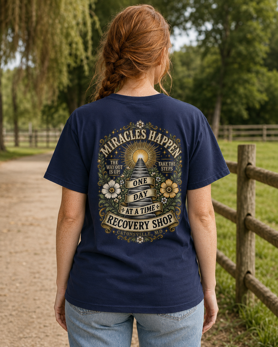 Miracles Happen 1996 Throwback Comfort Colors Pocket Tee