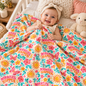 Miracles Happen Plush Velveteen Throw Blanket