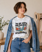 You Are Worth More Than Many Sparrows Christian Tie-Dye Tee