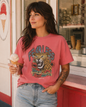 Fearless Leopard Isaiah 41:10 Comfort Colors Tee